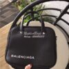Replica Balenciaga Triangle Square XS bag in white calfskin leather 51 12