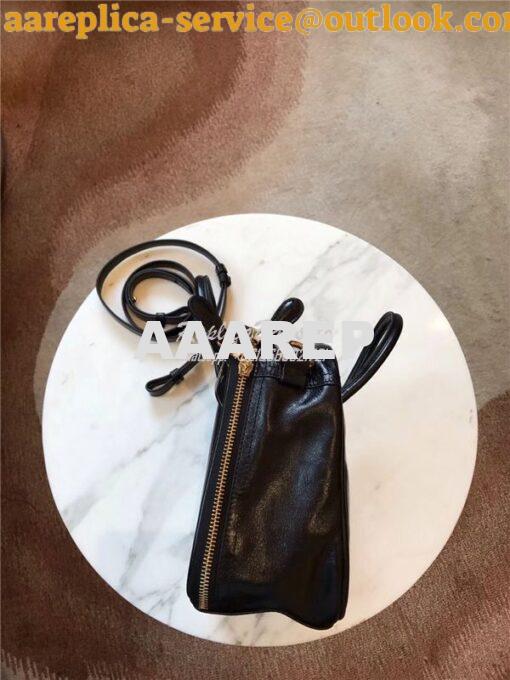 Replica Balenciaga Triangle Square XS bag in calfskin leather 6