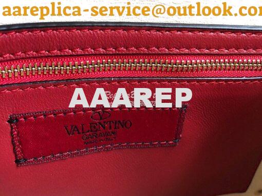 Replica Valentino Garavani Rockstud Spike Quilted Leather Chain bag in 13