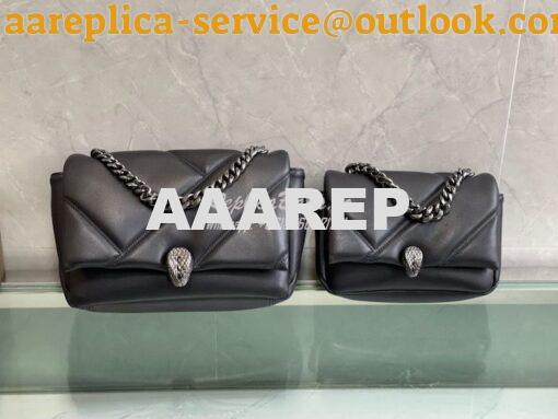 Replica Bvlgari Mini / Small Serpenti Cabochon Crossbody Bag Geometric 2