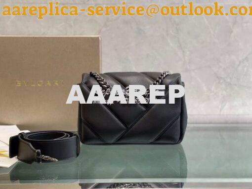 Replica Bvlgari Mini / Small Serpenti Cabochon Crossbody Bag Geometric 10