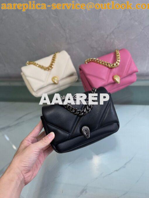 Replica Bvlgari Mini / Small Serpenti Cabochon Crossbody Bag Geometric 12