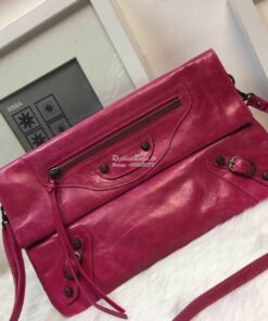 Replica Balenciaga Classic Envelope Strap Rosy PInk