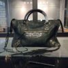 Replica Balenciaga Classic Goatskin Metallic Edge City White 14