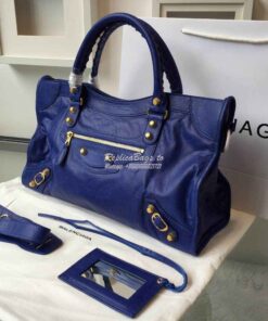 Replica Balenciaga Giant Gold City Blue