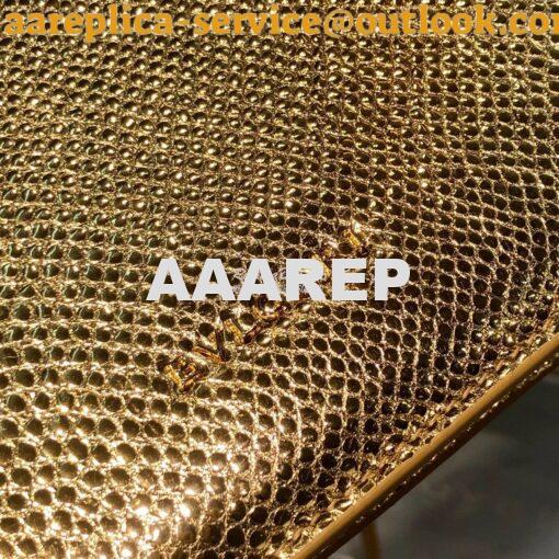 Replica Bvlgari Serpenti Forever Multichain Shoulder Bag 290544 Gold K 9