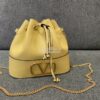Replica Valentino Mini Bucket Bag In Nappa Leather with VLogo Signatur