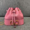 Replica Valentino Mini Bucket Bag In Nappa Leather with VLogo Signatur 11
