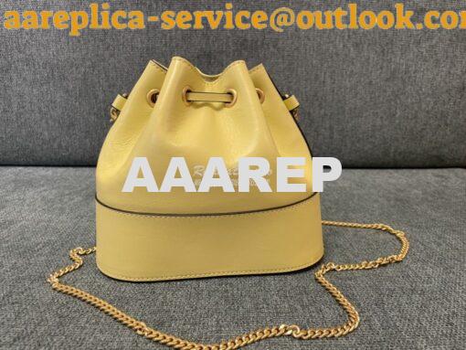 Replica Valentino Mini Bucket Bag In Nappa Leather with VLogo Signatur 9