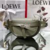 Replica Loewe Gate bumbag in Soft Calfskin 271922 Green