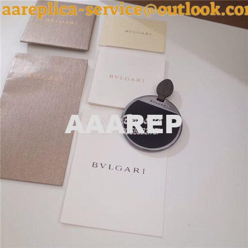 Replica BVLGARI 'Serpenti Forever' Flap cover bag 284173 grey 9