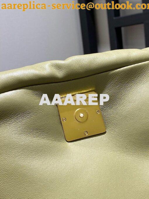 Replica Loewe Puffer Goya bag in shiny nappa lambskin AP40P41 Clay Gre 8
