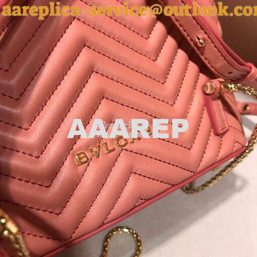 Replica Bvlgari Serpenti Forever Backpack 286538 Zephyr Quartz 6