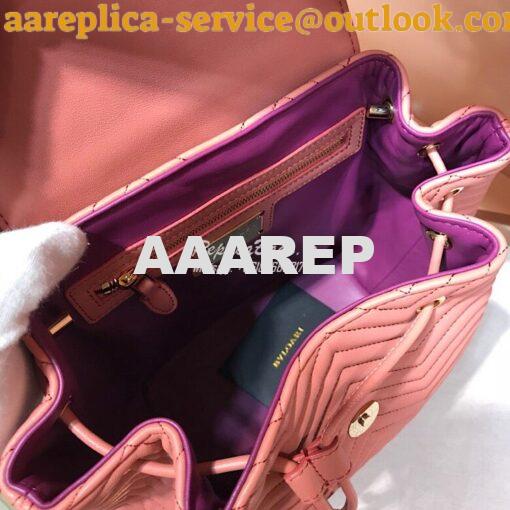 Replica Bvlgari Serpenti Forever Backpack 286538 Zephyr Quartz 8