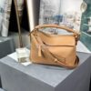 Replica Loewe Small Puzzle Bag In Soft Grained Calfskin A510P60 Pearl 9