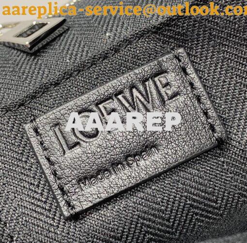 Replica Loewe Goya Backpack in Soft Natural Calfskin 66009 Taupe/Khaki 8