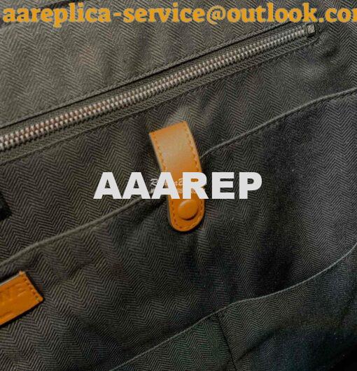 Replica Loewe Goya Backpack in Soft Natural Calfskin 66009 Rust 4