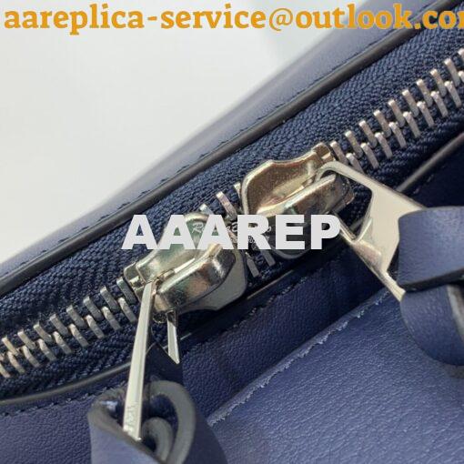 Replica Loewe Goya Backpack in Soft Natural Calfskin 66009 Deep Blue 8