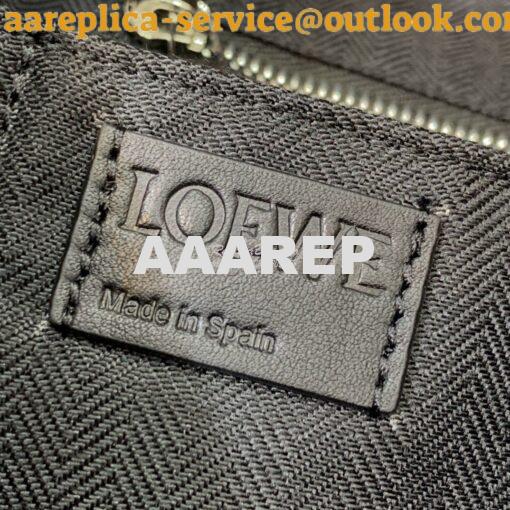 Replica Loewe Goya Backpack in Soft Natural Calfskin 66009 Dark Brown/ 13
