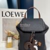 Replica Loewe Gate Top Handle Mini Bag 66042 Dark Taupe 11