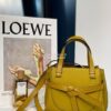 Replica Loewe Gate Top Handle Mini Bag 66042 Ochre