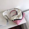 Replica Valentino Candystud Top Handle Bag Pink White Black