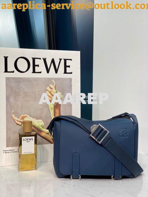 Replica Loewe Military Messenger Xs Bag 66046 Blue