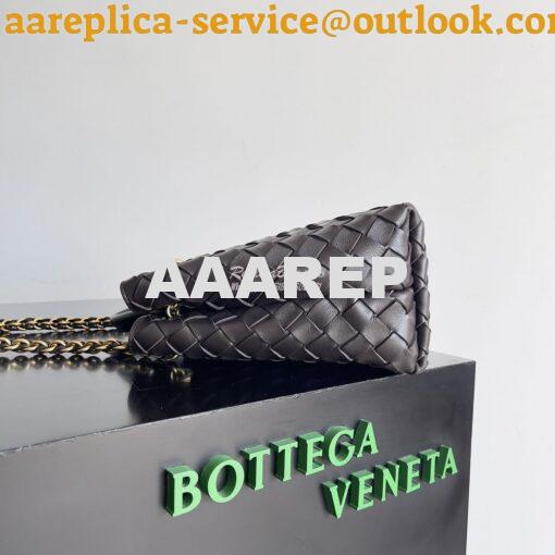 Replica Bottega Veneta BV Small Andiamo With Chain 786008 Fondant Intr 5