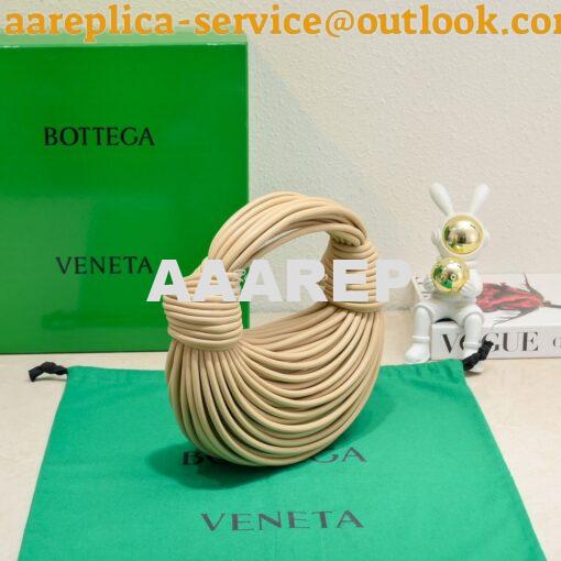 Replica Bottega Veneta Double Knot Mini Bag 680934 Oat 2