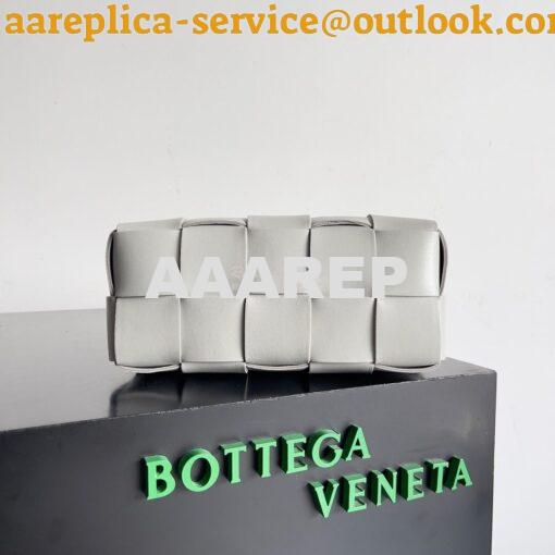 Replica Bottega Veneta BV Small Brick Cassette Calfskin 729251 Agate G 6