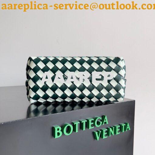 Replica Bottega Veneta BV Small Andiamo 766014 Emerald green / glacier 7