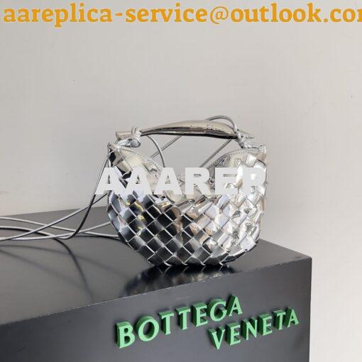 Replica Bottega Veneta BV Mini Sardine in Mirror Laminated Lambskin 74