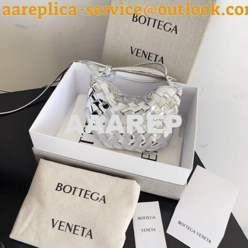 Replica Bottega Veneta BV Mini Sardine in Mirror Laminated Lambskin 74 2