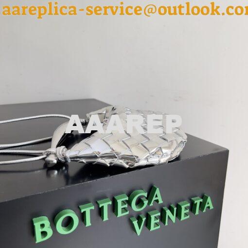 Replica Bottega Veneta BV Mini Sardine in Mirror Laminated Lambskin 74 5
