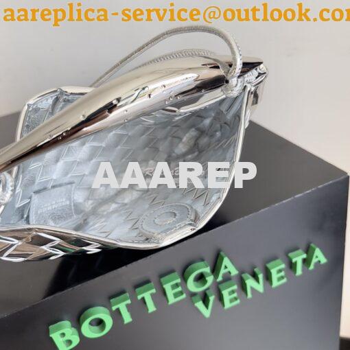 Replica Bottega Veneta BV Mini Sardine in Mirror Laminated Lambskin 74 8