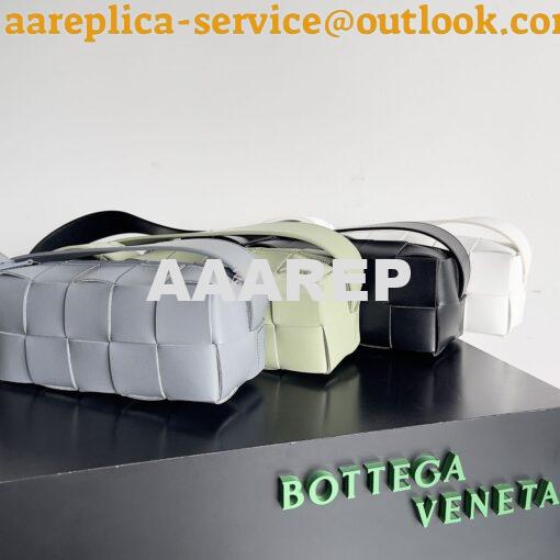 Replica Bottega Veneta BV Small Brick Cassette Calfskin 729251 Black