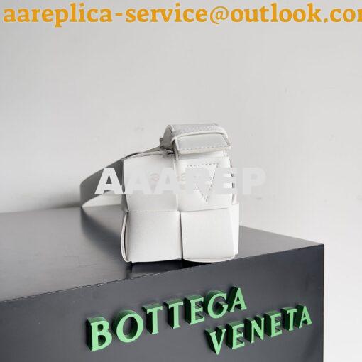 Replica Bottega Veneta BV Small Brick Cassette Calfskin 729251 White 2