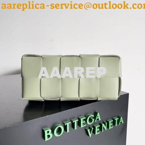 Replica Bottega Veneta BV Small Brick Cassette Calfskin 729251 Travert 9