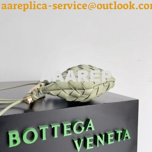 Replica Bottega Veneta BV Mini Sardine in Lambskin 744267 Travertine 3