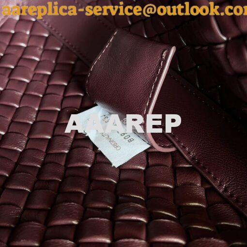 Replica Bottega Veneta BV Medium Clicker Shoulder Bag in Barolo Padded 7