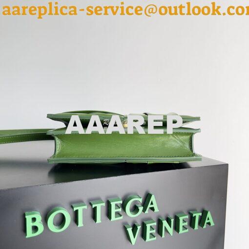Replica Bottega Veneta BV Mini Cassette Cross-Body Bag 731243 avocado 2