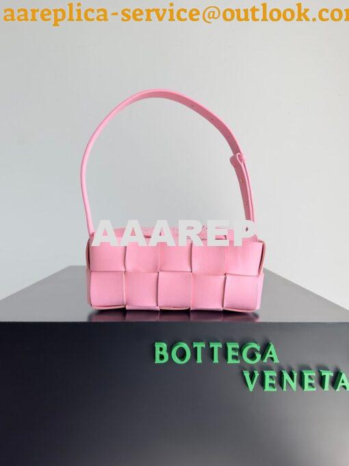 Replica Bottega Veneta BV Small Brick Cassette Bag 729166 lady pink