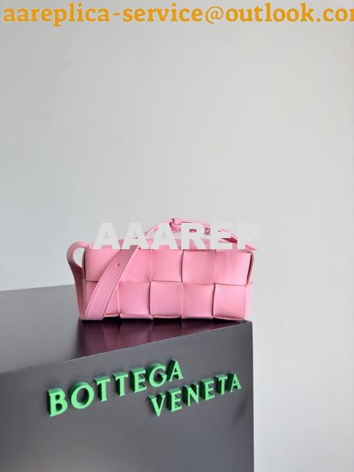 Replica Bottega Veneta BV Small Brick Cassette Bag 729166 lady pink 2