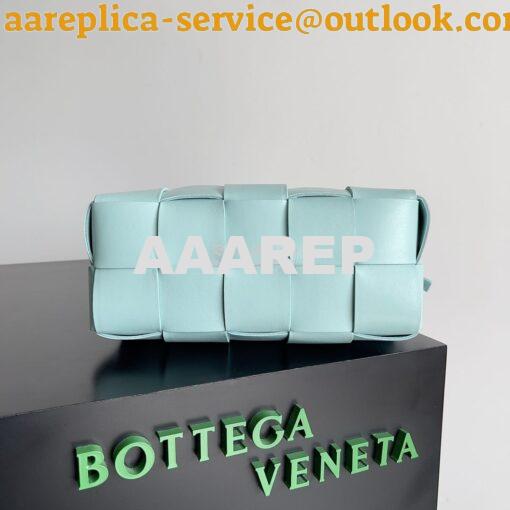 Replica Bottega Veneta BV Small Brick Cassette Bag 729166 tiffany blue 2