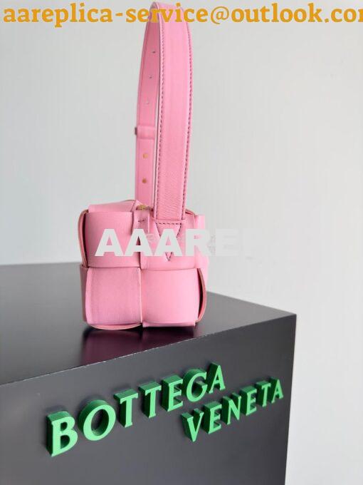 Replica Bottega Veneta BV Small Brick Cassette Bag 729166 lady pink 9