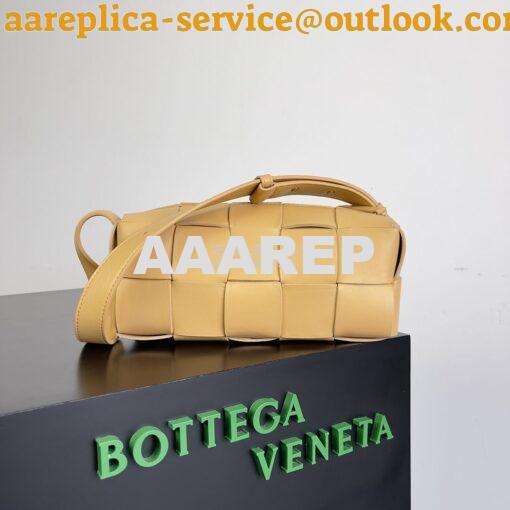 Replica Bottega Veneta BV Small Brick Cassette Bag 729166 almond 2