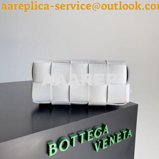 Replica Bottega Veneta BV Small Brick Cassette Bag 729166 white 4