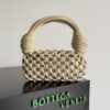 Replica Bottega Veneta BV Double Knot Top Handle Bag 717151 beige