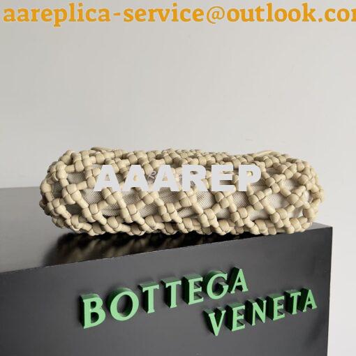 Replica Bottega Veneta BV Double Knot Top Handle Bag 717151 beige 3