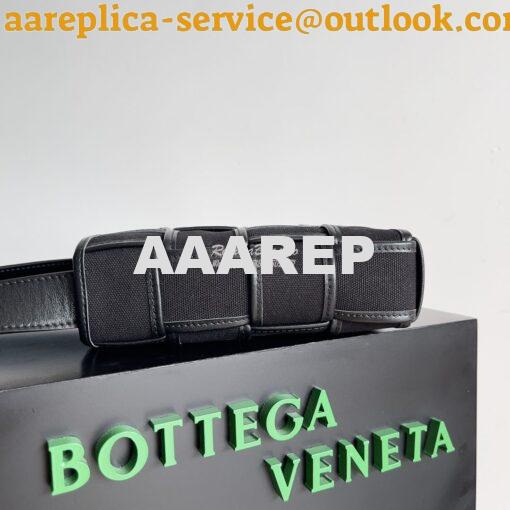 Replica Bottega Veneta BV Cassette Phone Pouch 742996 black 2